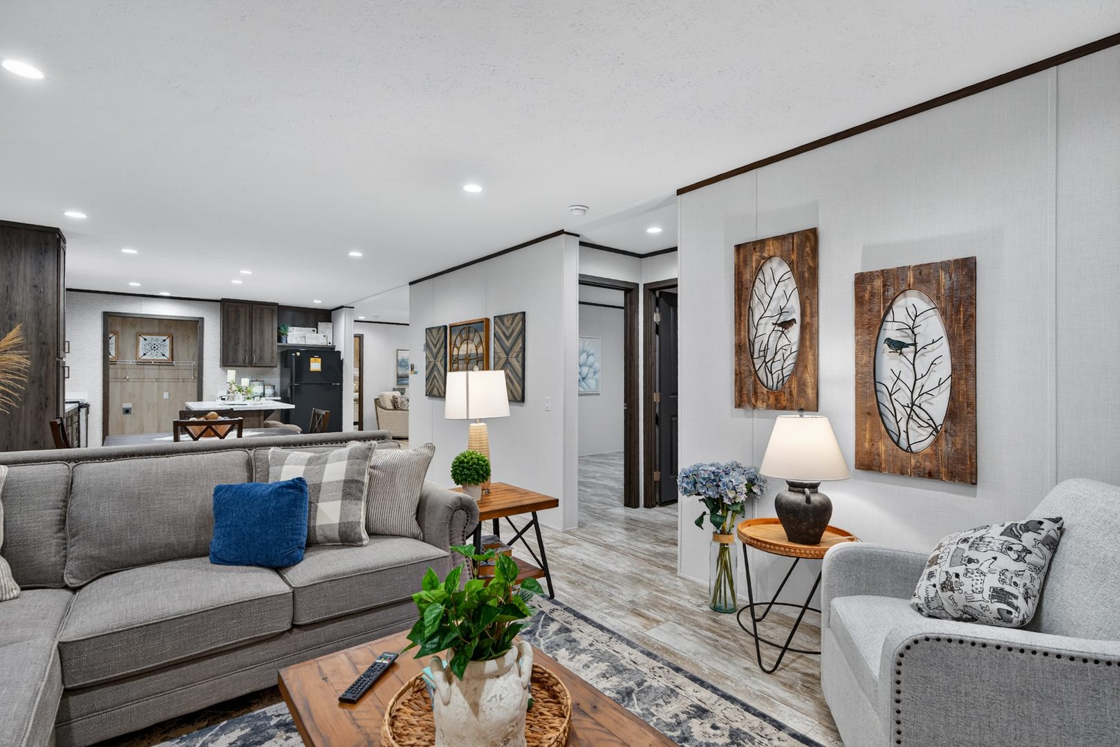 Living Room for The Everest by Cavco - Nappanee